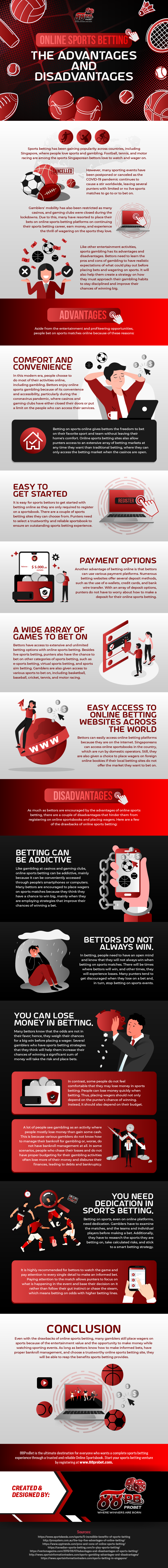 Online Sports Betting: The Advantages and Disadvantages